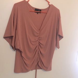 Light weight, crop top with string